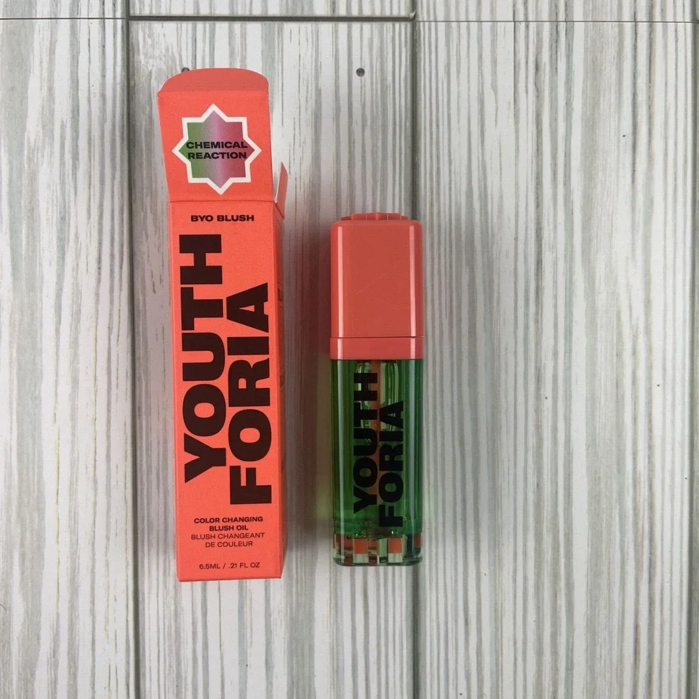 YouthForia Byo Blush - Color Changing Blush‎ Oil Chemical Reaction 0.21 OZ NIB